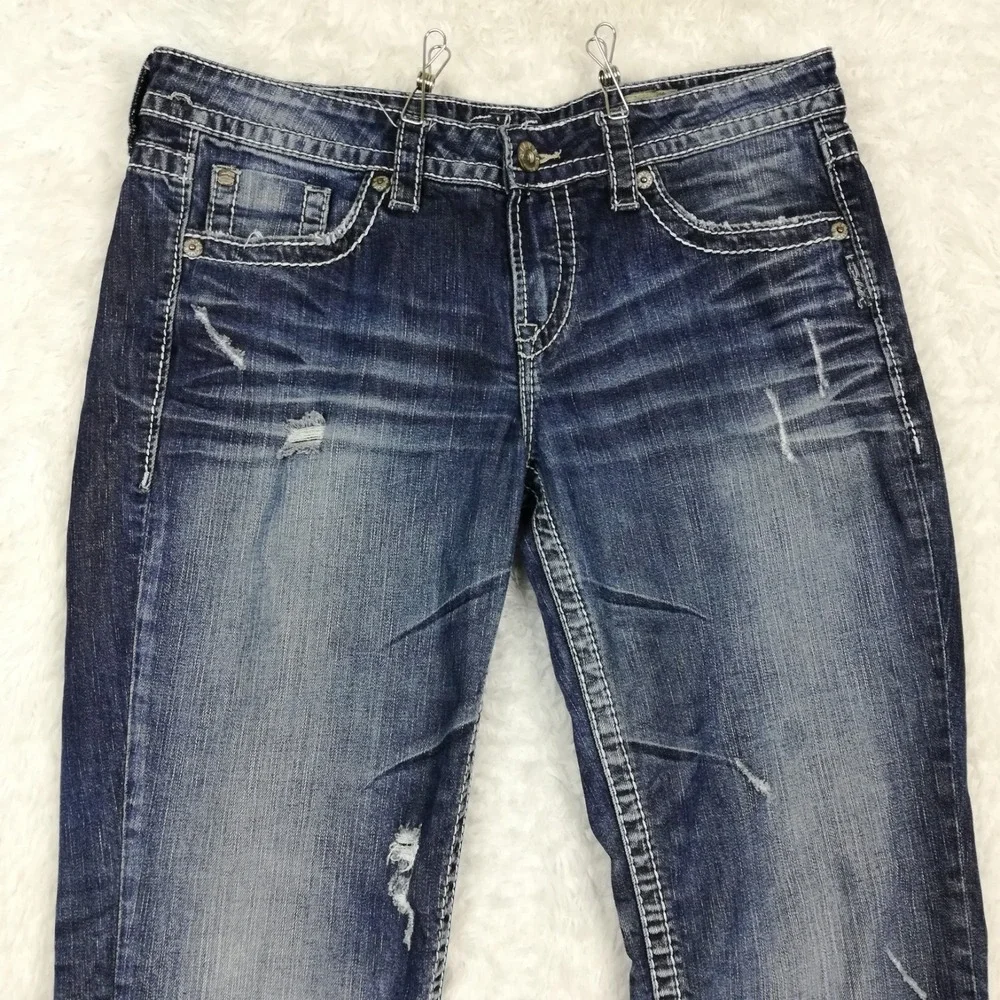Silver Jeans Womens Lola 17